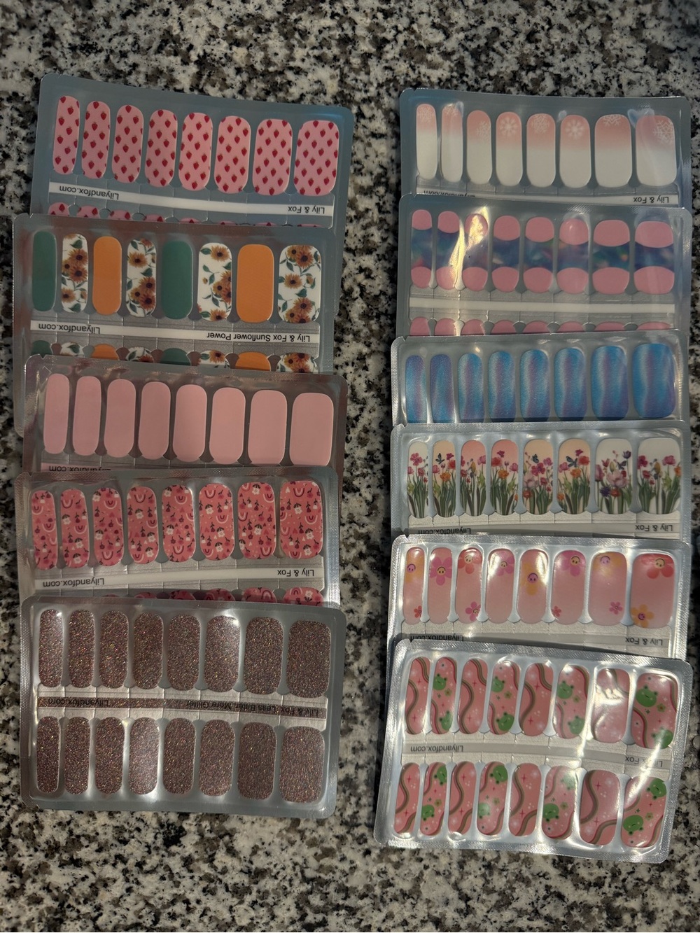 Nail Wraps Variety Pack